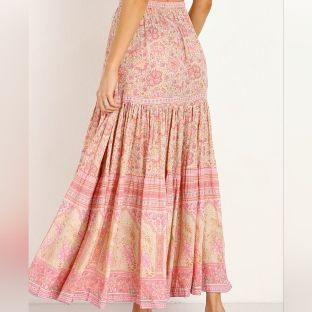 Spell Poinciana Skirt in Cotton Candy - Picture 3 of 7